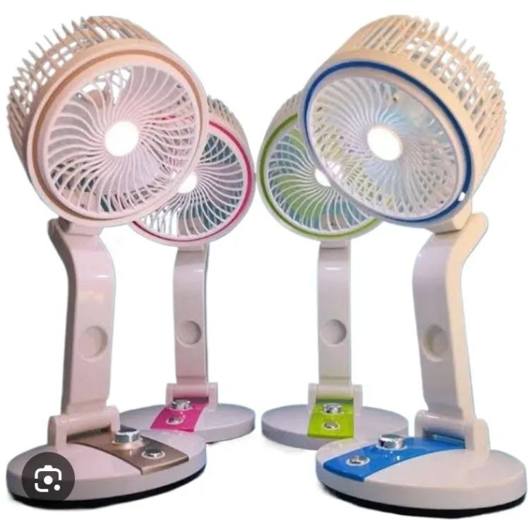 Picture of Folding Multi-function USB Charging Fan with built in LED Light
