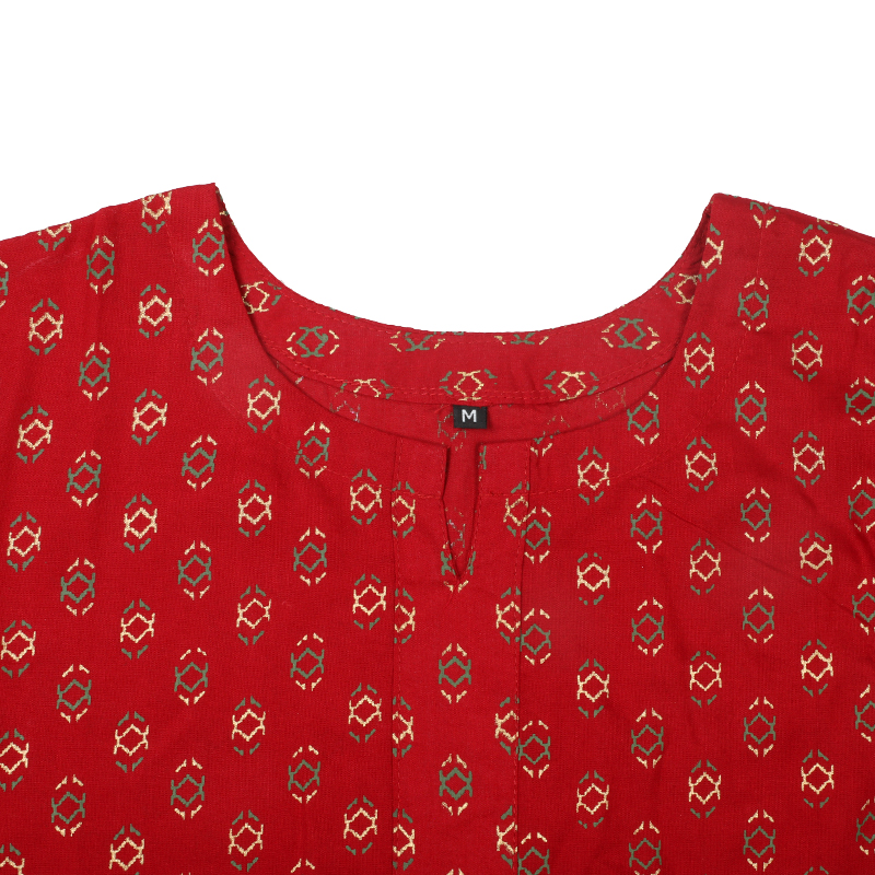 Picture of Red Linen Kurti