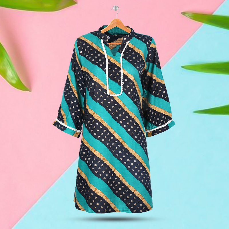 Picture of Batik Print Cotton Kurti