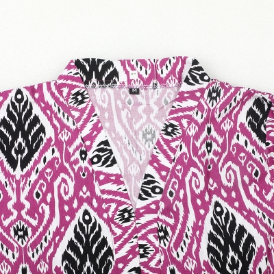 Picture of Purple and Black Printed Kurti