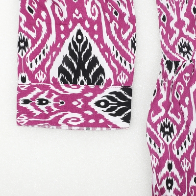 Picture of Purple and Black Printed Kurti