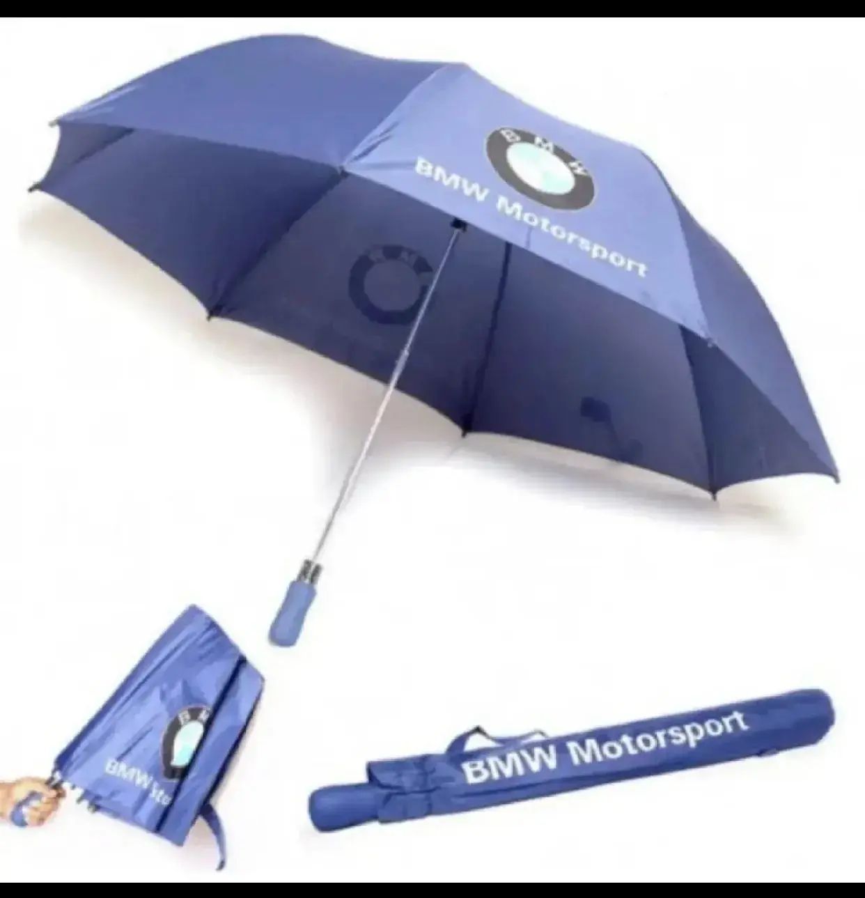 Picture of Green Bmw Umbrella (Auto Lock) 10 Ribs - Umbrella - Umbrella (Multicolor,Full Look: 34)