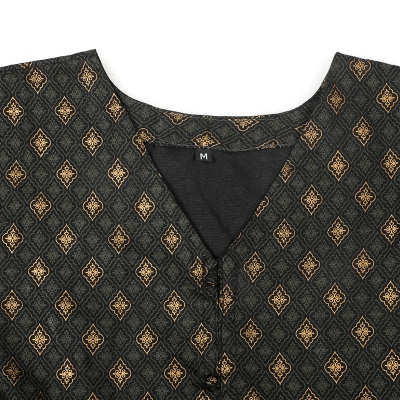 Picture of Bottle Green Kurti with afsan work