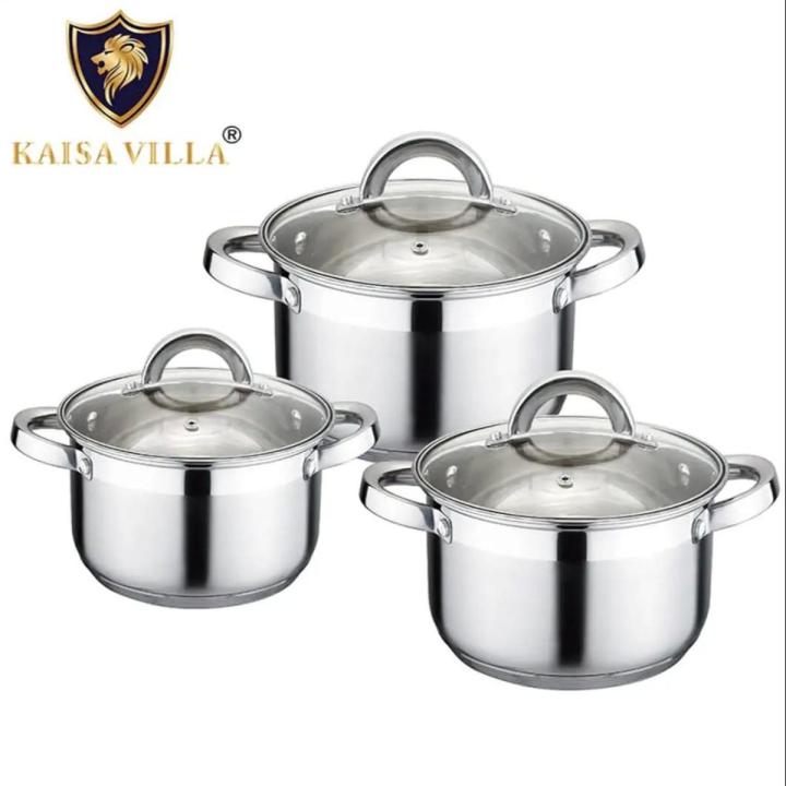 Picture of KAISA VILLA KV-1024 Kitchen Cookware Pot (Gold)