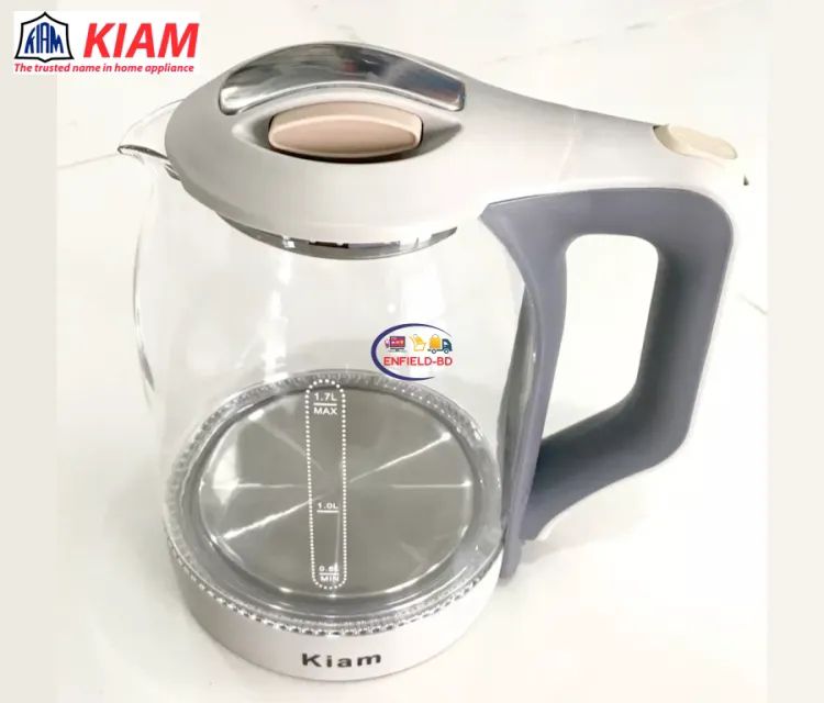 Picture of Kiam Electric Kettle (Glass) BL-002 (1.8Ltr)