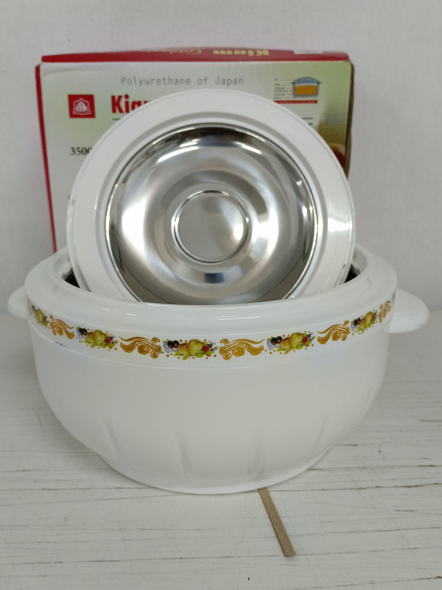 Picture of KIAM Galaxy Stainless Steel Food Hot pot - 3500 ML