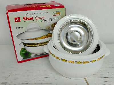 Picture of KIAM Galaxy Stainless Steel Food Hot pot - 3500 ML