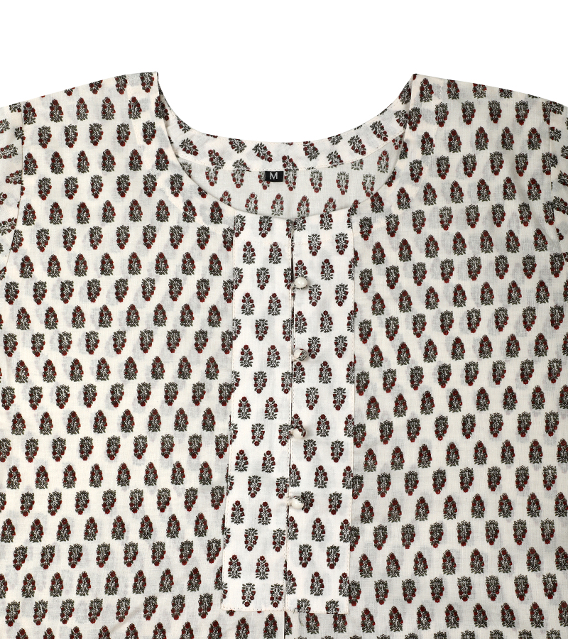 Buy Classic White Kurti    Online at Best Price