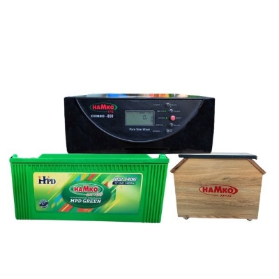 Picture of Hamko 800VA IPS & HPD 140G Hybrid Battery Combo Package