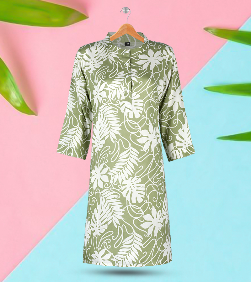 Buy Olive Green Kurti  Online at Best Price