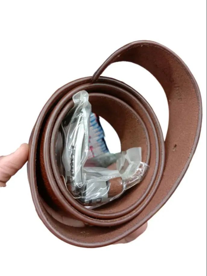 Picture of Levis Dual Side Moving Leather Formal Belt for Men (Multicolor,One size fits all)