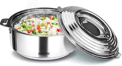 Picture of MILTON Stainless Steel Casserole - 1500ml, Set of 2, Silver (Silver)