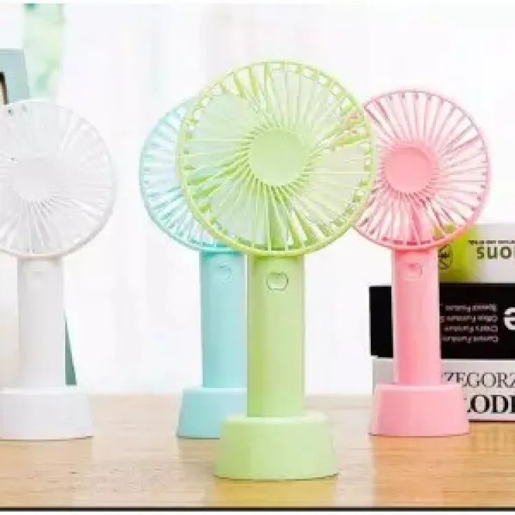 Picture of Mini USB Lithium Battery Rechargeable Fan - A Compact and Portable Handheld Cooling Fan with USB Charging