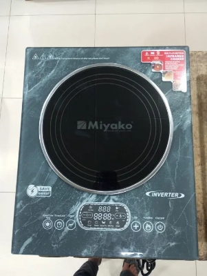 Picture of Miyako [Inverter] Infrared Cooker Smokeless And Energy Savings - Cook Efficiently With Miyako Infrared Cooker - Smokeless And (Black)