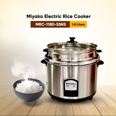 Picture of Miyako 1.8 LTR Double Pot Rice Cooker MRC-8718