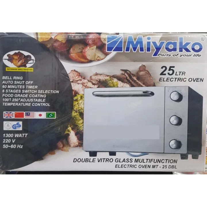 Picture of Miyako 25 Liter Convection Electric Oven MT-25DBL