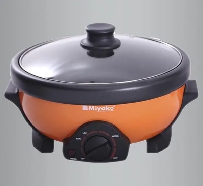 Picture of Miyako 4.0L 3 Pot Electric Curry Cooker MC-380T – Powerful 1300W Multifunctional Cooking Solution
