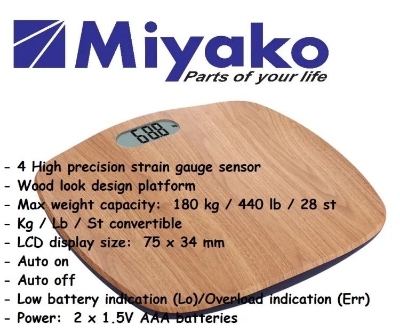 Picture of Miyako Digital Weight Machine MEB 7006W