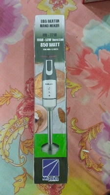 Picture of Miyako Electric Hand Blender/ Hand Mixer/ Egg Beater 850 watt HB-7710 High & Low Function (Silver)