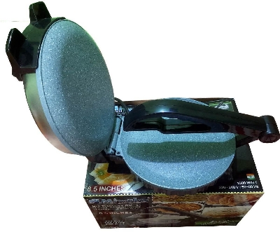 Picture of Miyako Electric Roti Maker RM-54 Marble Coating | Miyako Electric Roti Maker RM-54 Black And Silver
