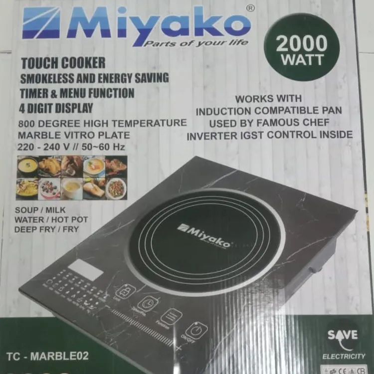Picture of Miyako Induction Cooker TC-MARBLE02 (INVERTER) (Black)