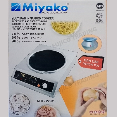 Picture of Miyako Smart Multi Pan Infrared Cooker, model ATC-22K2.