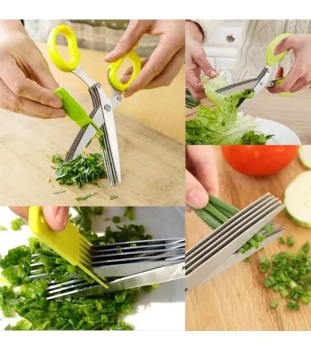Picture of Multi Bleed Vegetable Cutting Scissors