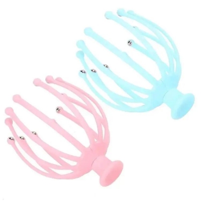Picture of Octopus Head Massager /Octopus Scalp Stress Relax Care Head Massage,Tool For Man & Woman (Multicolor,Body)