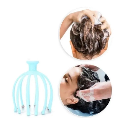 Picture of Octopus Head Massager /Octopus Scalp Stress Relax Care Head Massage,Tool For Man & Woman (Multicolor,Body)