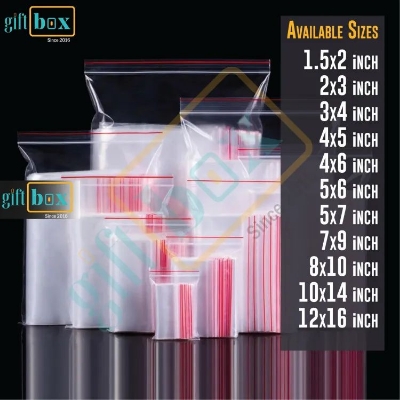 Picture of poly bag -3x4 ইঞ্চি (100 পিস) - poly bag