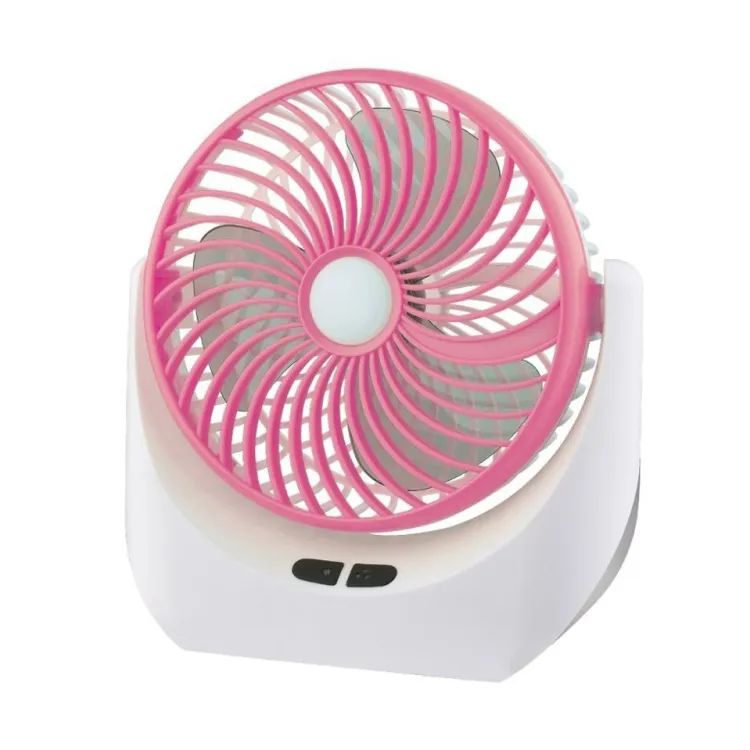 Picture of Portable & Rechargeable Mini Fan With Light - (Multycolour) Assorted