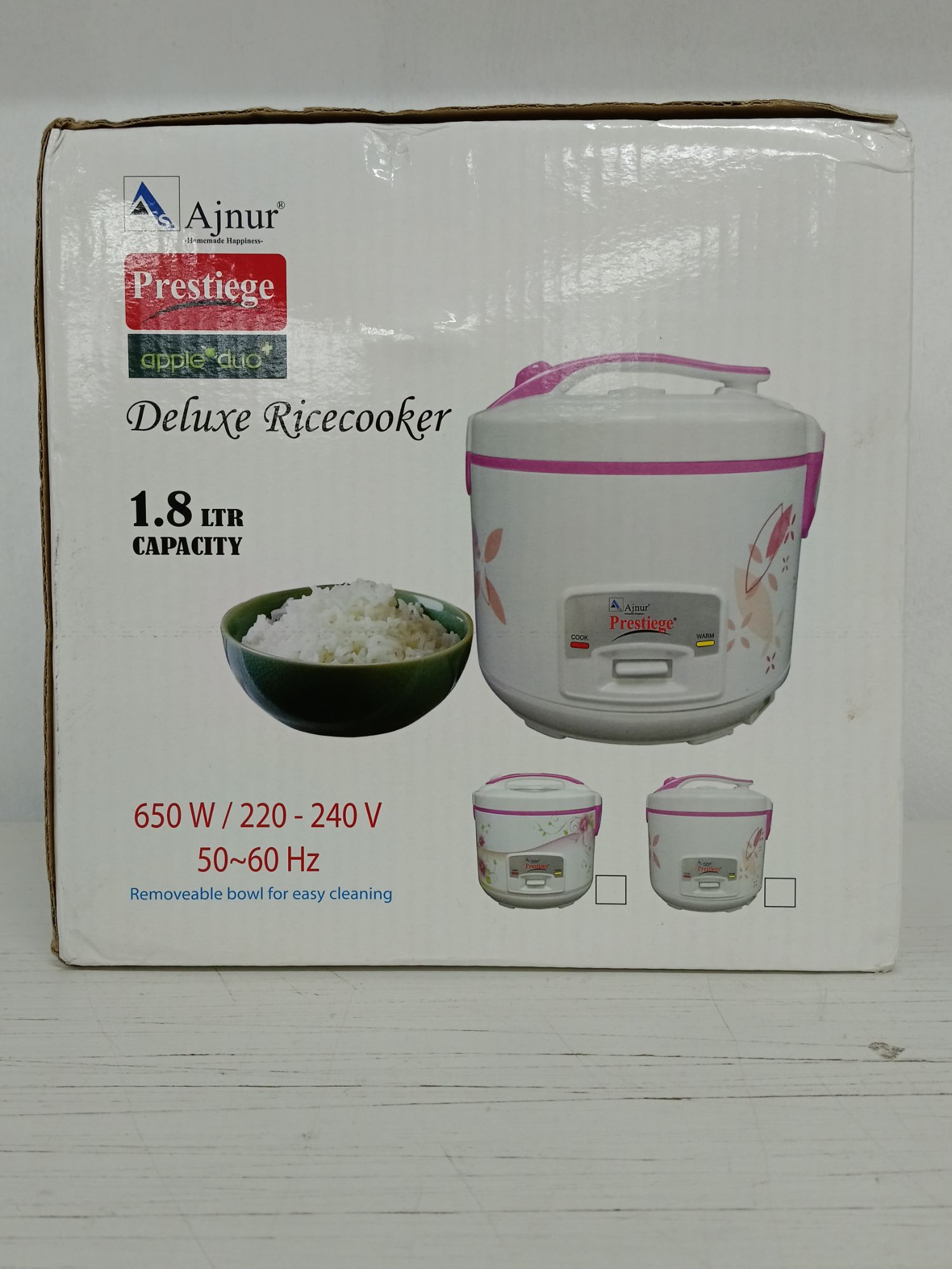 Picture of Prestiege rice cooker 1.8L (Same As Picture) (White)