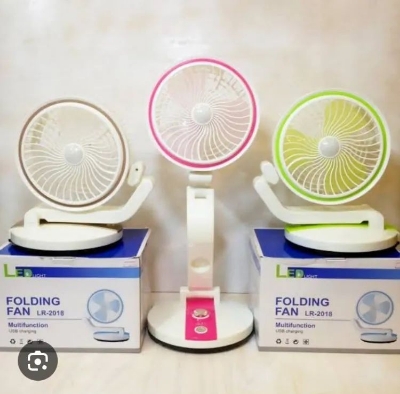 Picture of Rechargeable Foldable Telescopic Fan Low Noise Portable Folding Fan