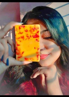Picture of Saffron Goat Milk soap Handmade