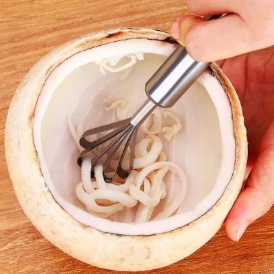 Picture of Stainless Steel High-strength corrosion-resistant Kitchen Fruit Tools Coconut Shaver Kitchen Fish Clean Scales Tools AccessoriesLow