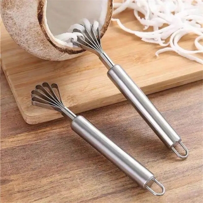 Picture of Stainless Steel High-strength corrosion-resistant Kitchen Fruit Tools Coconut Shaver Kitchen Fish Clean Scales Tools AccessoriesLow