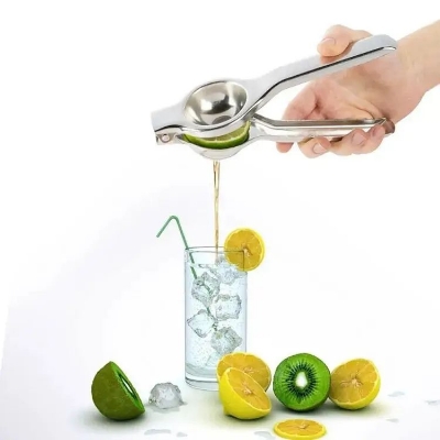 Picture of Stainless Steel Manual Hand Press Lemon Juicer Fruit Orange Citrus Juice Tool/Lebu chipa machine