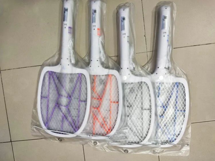 Picture of SUNMOON(SM -3821) Mosquito Killer Bat With Charging Cables Electric insect Killer Bat. (White)