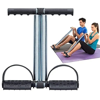 Picture of Tummy Trimmer Double Spring for Man and Women Fitness Equipment Gym Fitness Sit-Ups Equipment For Home (Black)