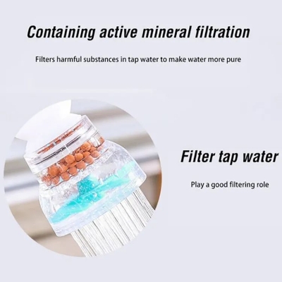 Picture of Universal Faucet Water Tap Head Rotating Water Purifier Activated Carbon Filter