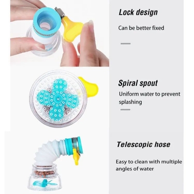 Picture of Universal Faucet Water Tap Head Rotating Water Purifier Activated Carbon Filter