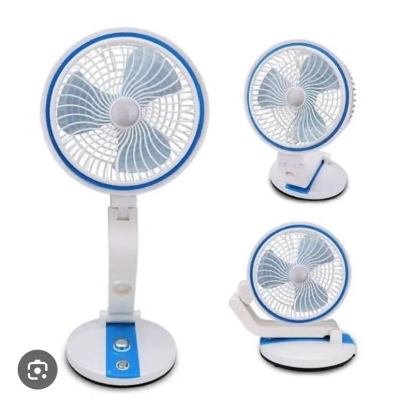 Picture of USB Portable Rechargeable Folding Fan (Blue)
