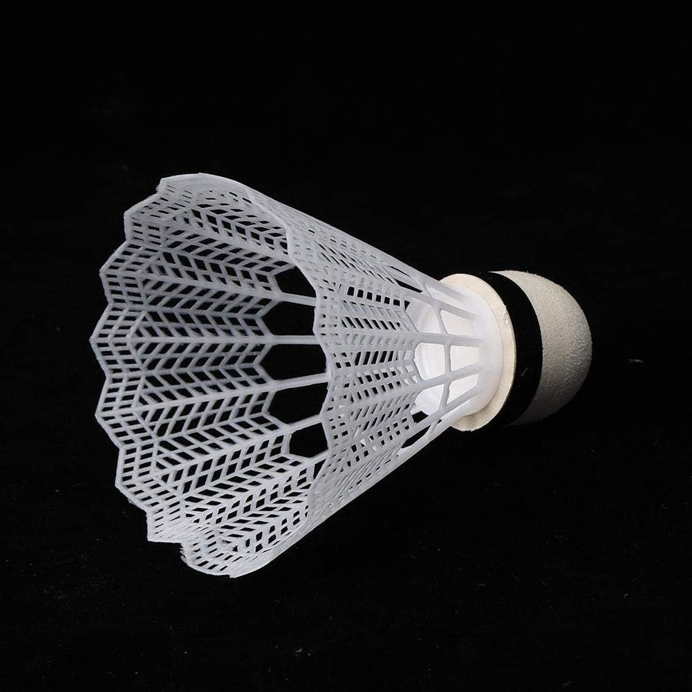 Picture of Elevate Your Badminton Game With The Sm-500 Shuttlecock - High-Quality Feather Shuttlecocks 6 Ps Green White