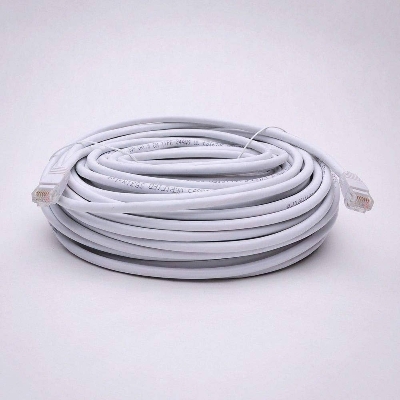 Picture of 15 Meter Cat 6 Gigabit Ethernet Cable Network Patch Cord Cable LAN Adapter Internet Copper Twisted Wire LAN Cable Plug Connector for Laptop Mac PC WIFI CC Camera Smart TV Box Android Multicolor