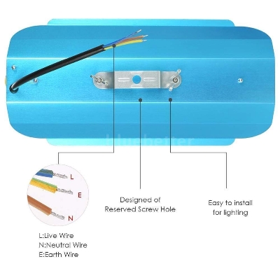 Picture of Higmh Power 50W Led Flood Ligmht Waterproof IP65 Iodine tungmsten Lamp for Outdoor AC220 240V White