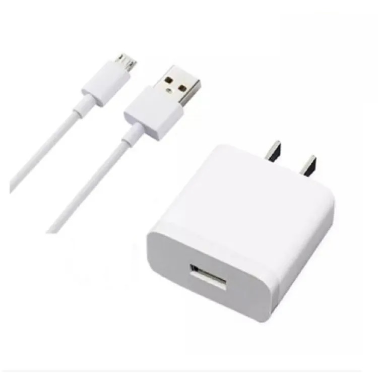 Picture of Charging Adapter 3A With Micro USB Cable - White White