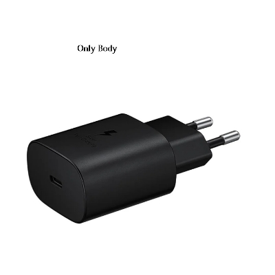 Picture of Samsung 25W Pd Adapter Usb-C (2 Pin) - Fast Charger body Black