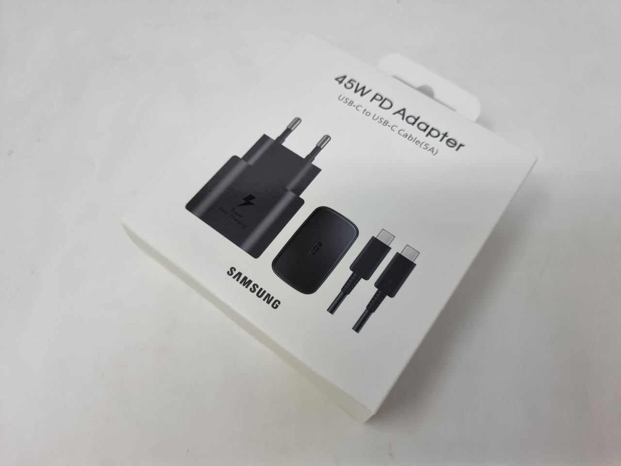 Picture of Samsung 45W Watt USB-C Super Fast Charging Wall Charger Black