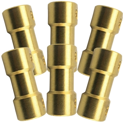 Picture of Brass Motor Shaft Coupling Jointer, For Pneumatic Connections, Size: 3/4 inch Gold