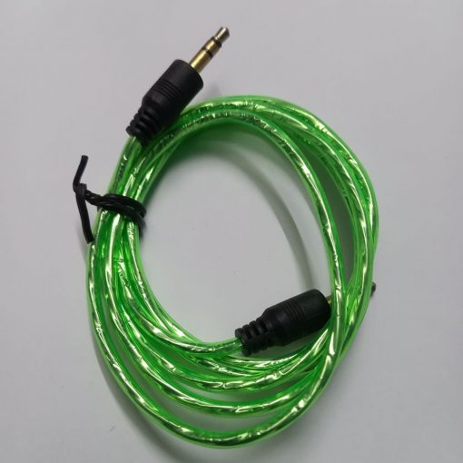 Picture of Aux Cable for Bluetooth Headphone or Speaker / 1 by 1 cable / 3.5mm Jack Headphone Audio Cable Multicolor